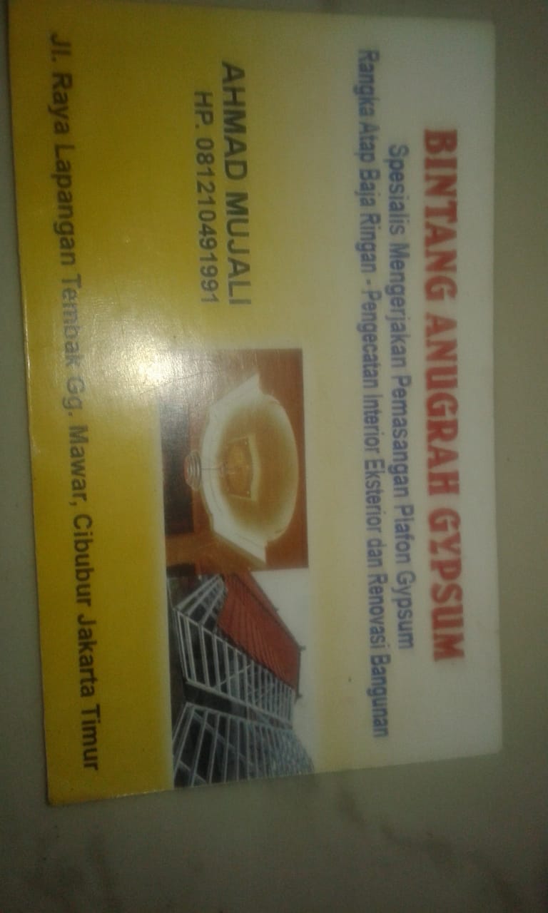 pasang gypsum cibubur7
